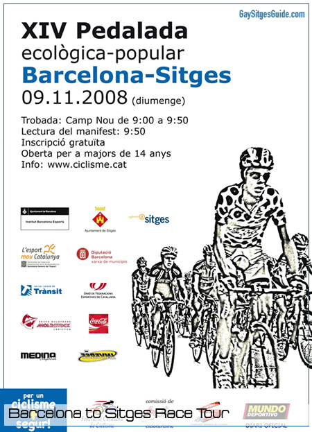 Barceonla to Sitges Cycle Race