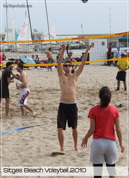 Gay Volleyball in Sitges