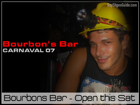 Bourbons Bar, Sitges, Carnival