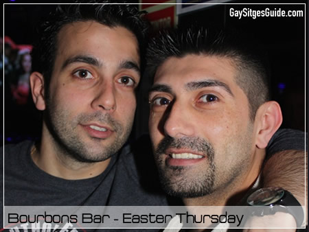 Easter Thursday Sitges Bourbons Bar
