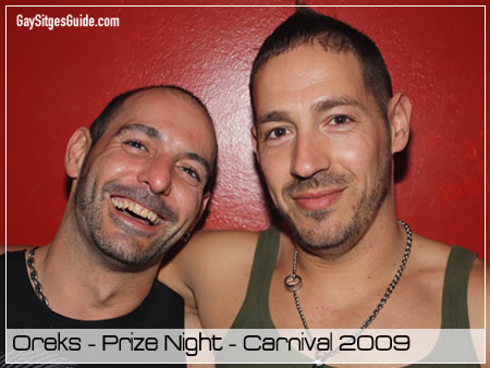 Oreks Prize Night, Sitges, 2009 Carnival