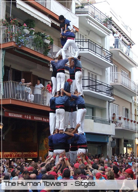 Sitges Human Towers