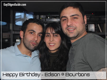 Edison Birthday Sitges