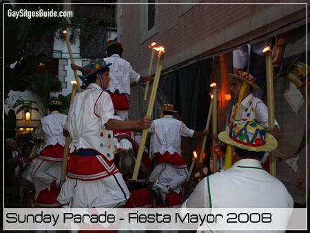 Fiesta Mayor 2008 - Sunday Parade