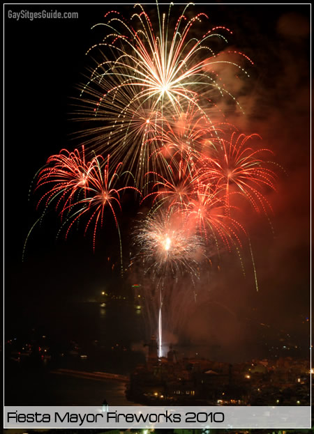 Fiesta Mayor Fireworks