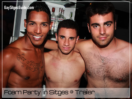 Sitges Foam Party at Trailer