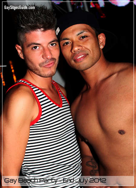 Gay beach party Sitges 2012