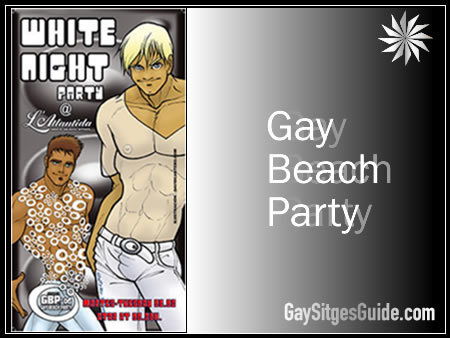 De Witte Partij, Gay Beach Party, Sitges