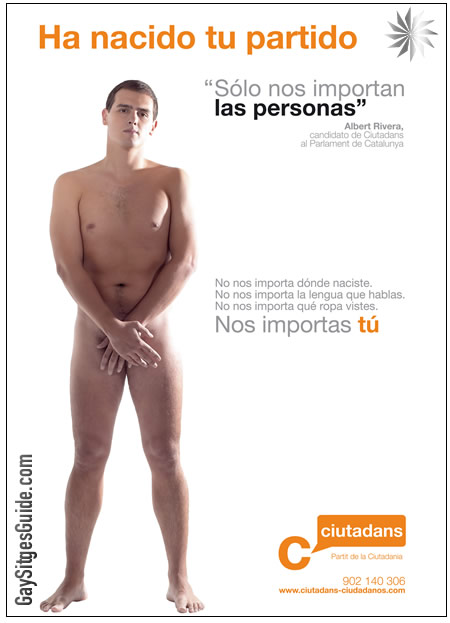 Gay Sitges Guide - Hot Politician - Albert Rivera