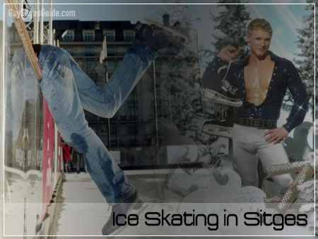 Ice skating Sitges