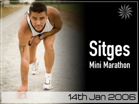  /></noscript></p>
<p>The 24th Sitges Mini Marathon takes place this Sunday, the 14th of January. So if you fancy seeing lots of hot guys in running shorts then be sure to turn up and show your support! More information on the official <a href=