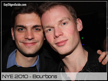 NYE 2010 in Sitges - Bourbons Bar