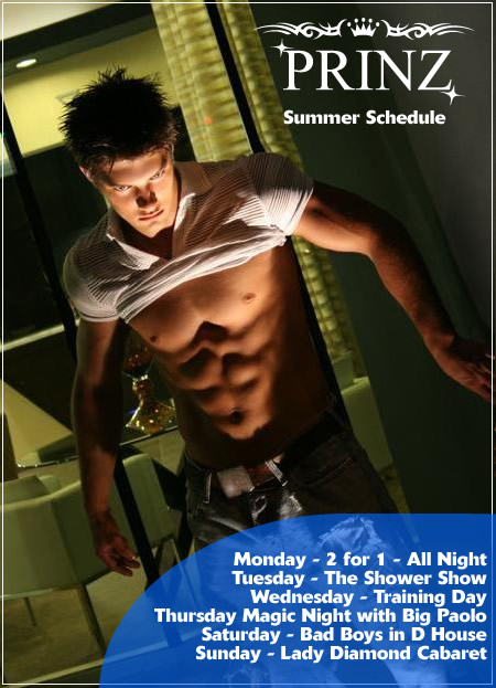 Prinz Summer Schedule 