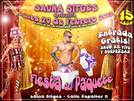 Sauna Sitges Carnival 2012