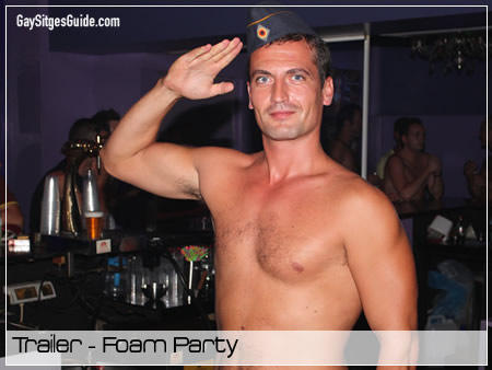 The Foam Party at Trailer Sitges