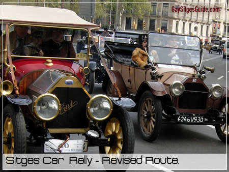 Sitges Car Rally Route