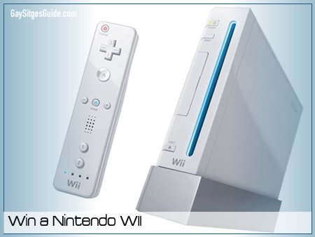 Win a Nintendo WII with Gay Sitges Guide